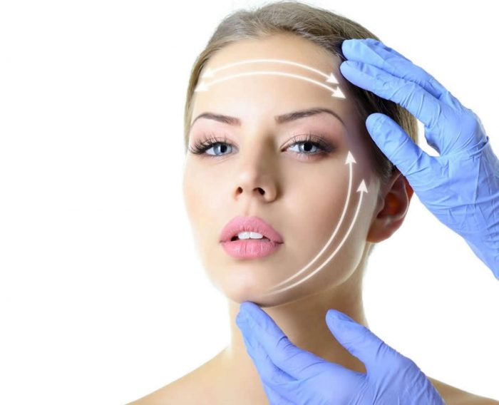 Facelifts rejuvenate aging skin by surgically tightening it.