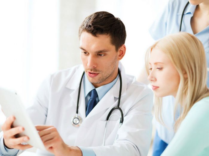 A doctor will review your results, and if necessary, refer you for further treatment.